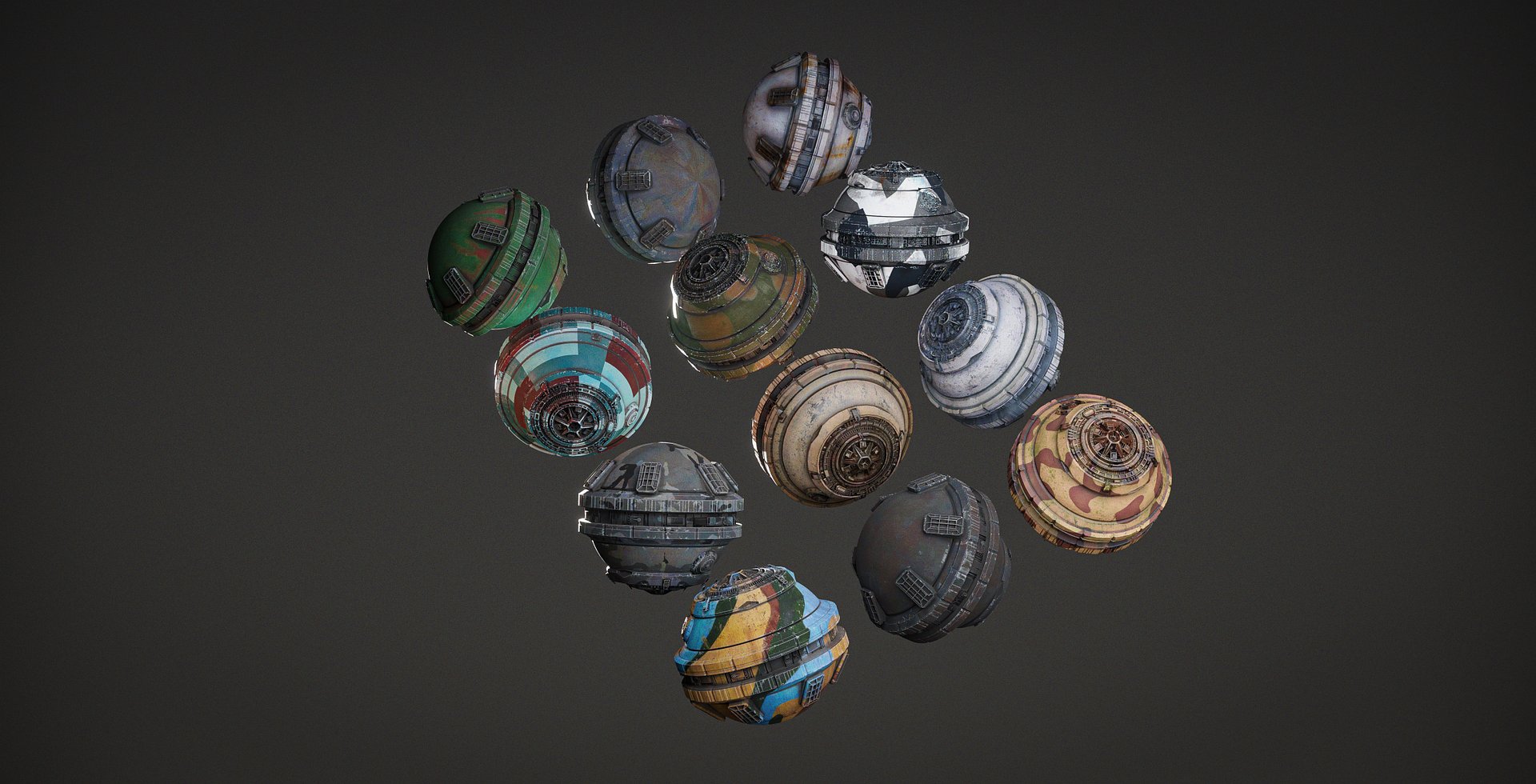 Shader Pack - Metallic Armour (Freelance License) product image (3)