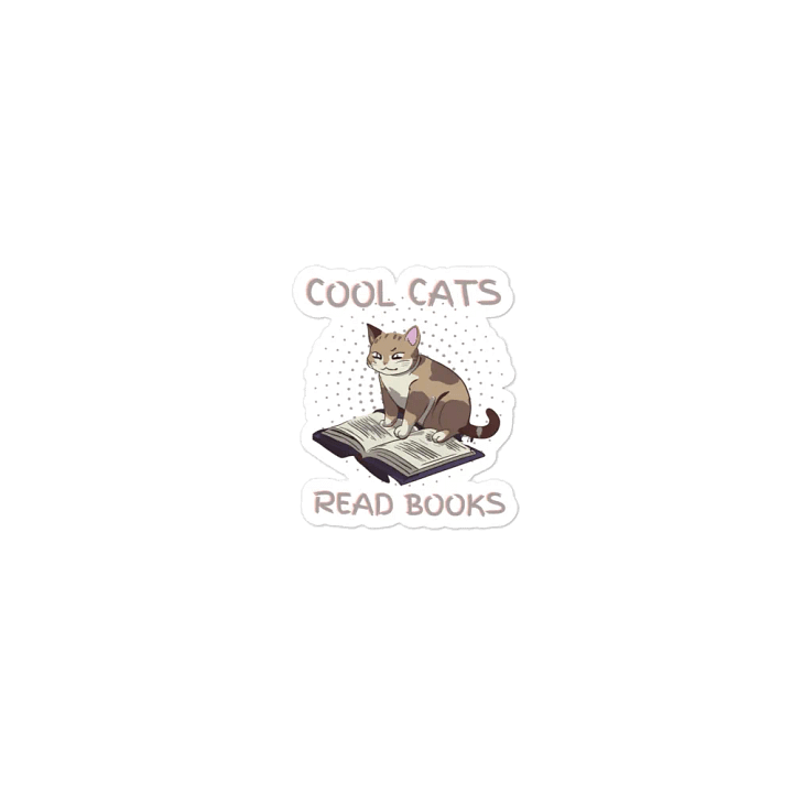 Cool Cats Read Books - Magnet product image (2)