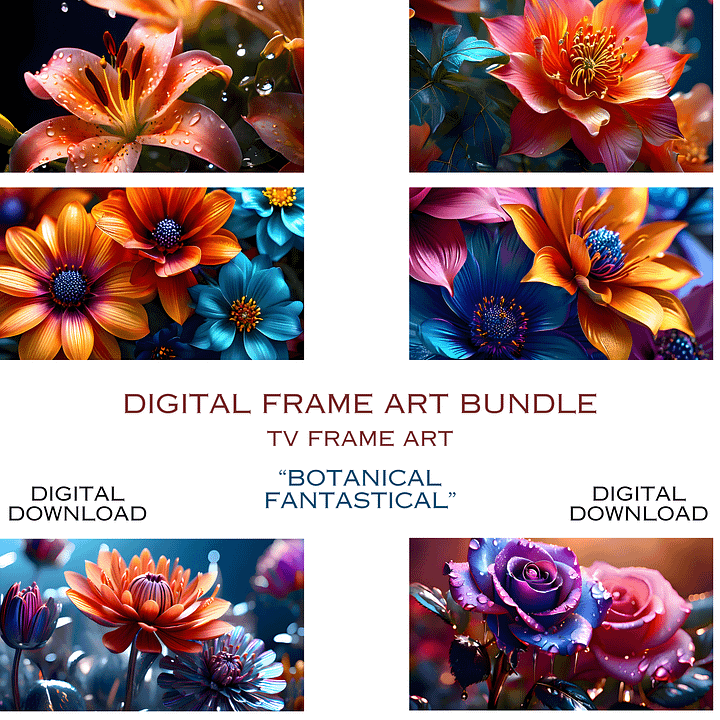 Botanical Fantastical TV Frame Art Bundle product image (1)