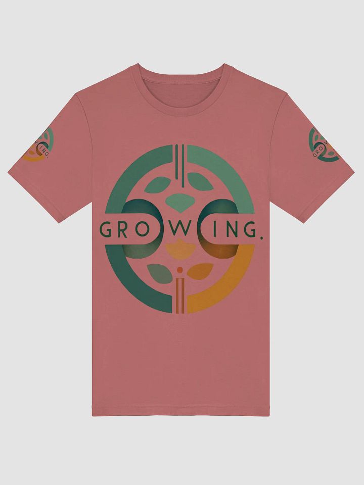 Geometric Growth Logo T-Shirt product image (4)
