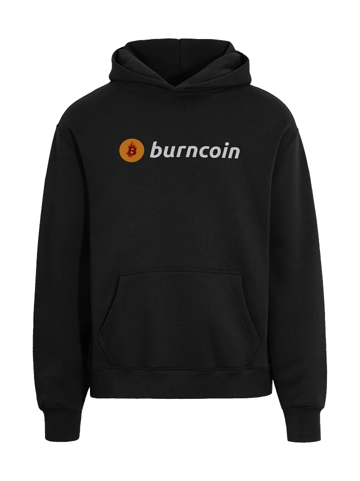 Burncoin Hoodie - Unisex Premium Oversized Dark product image (1)
