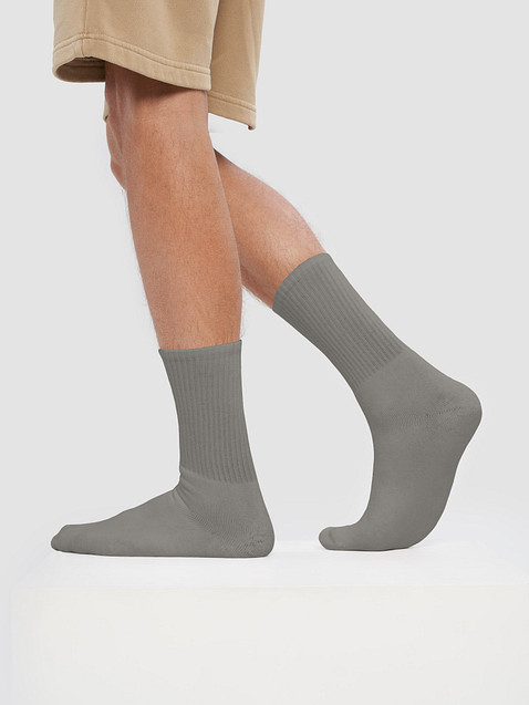 Photo showing SOCCO Embroidered Crew Socks