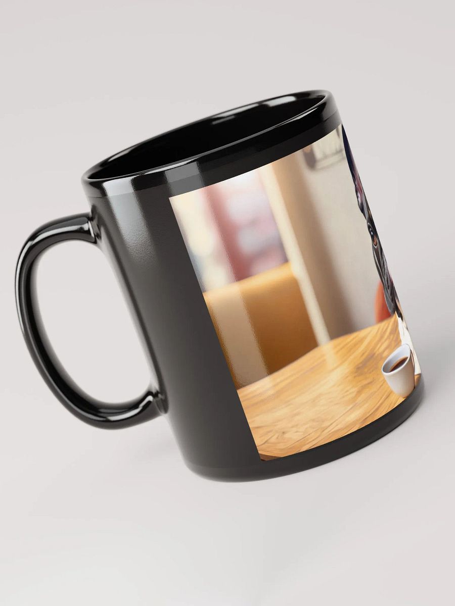 Striking Silhouette: Black Glossy Mug for French Bulldog Fans product image (5)