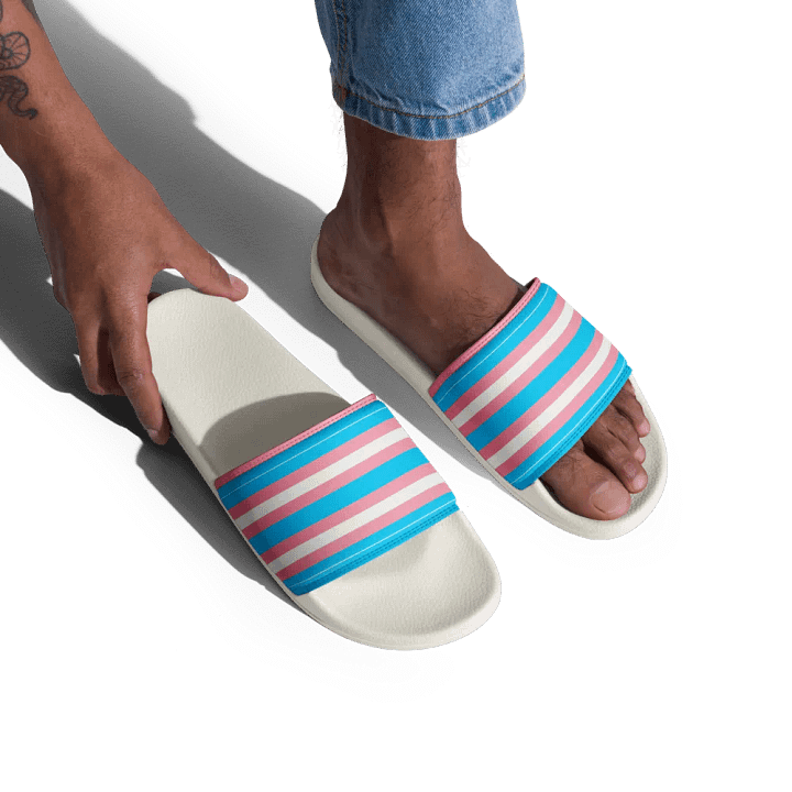 Striped Men's Slides product image (1)