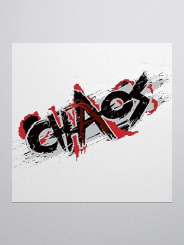 Logo Sticker- Chaos Unleashed product image (2)