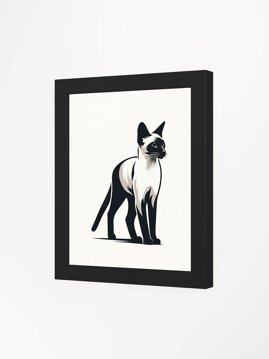 Framed High-Quality Matte Poster (in): Siamese product image (77)