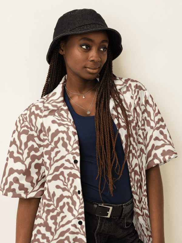 Organic Flow | Unisex Hawaiian Shirt product image (2)