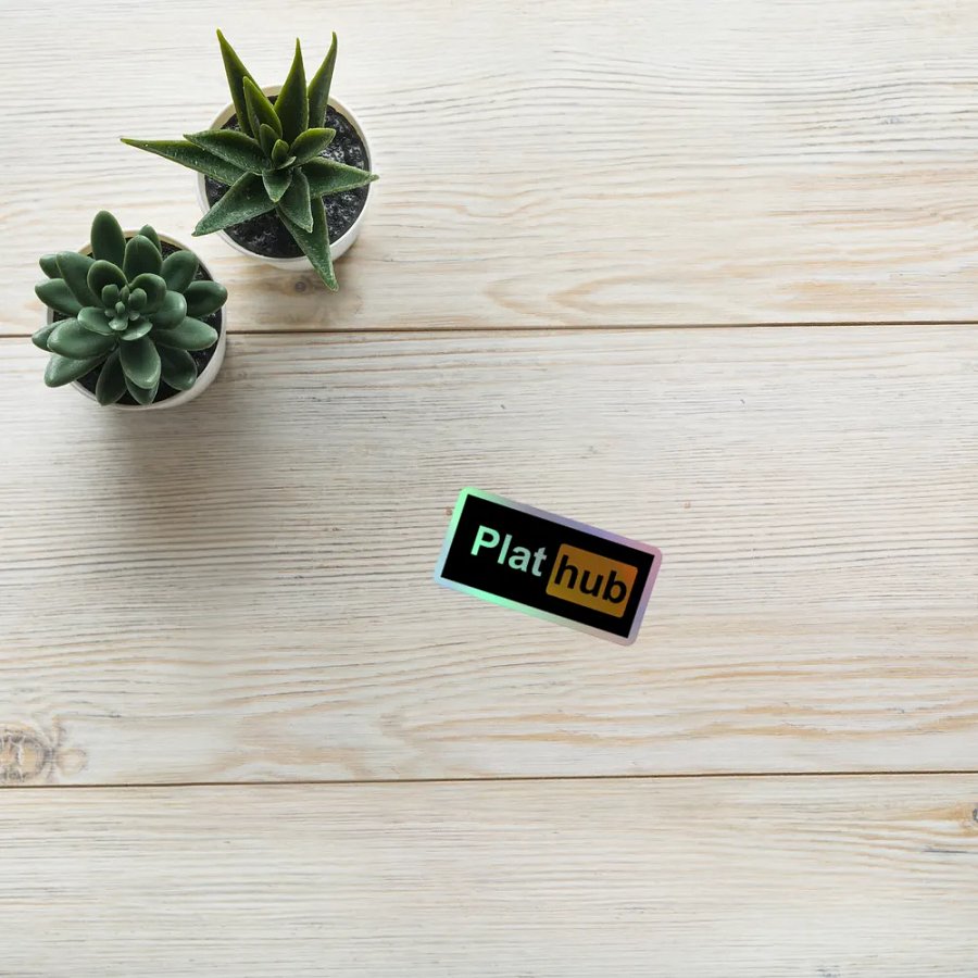 PlatHub Holo Sticker product image (10)