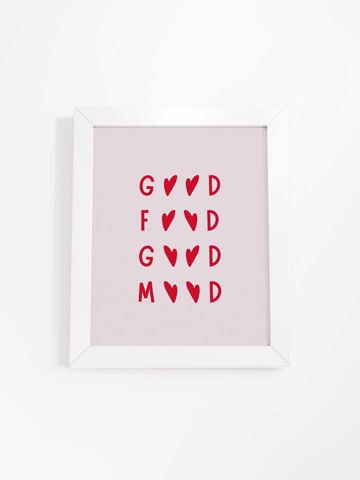 Heartfelt Letters Framed Poster product image (1)