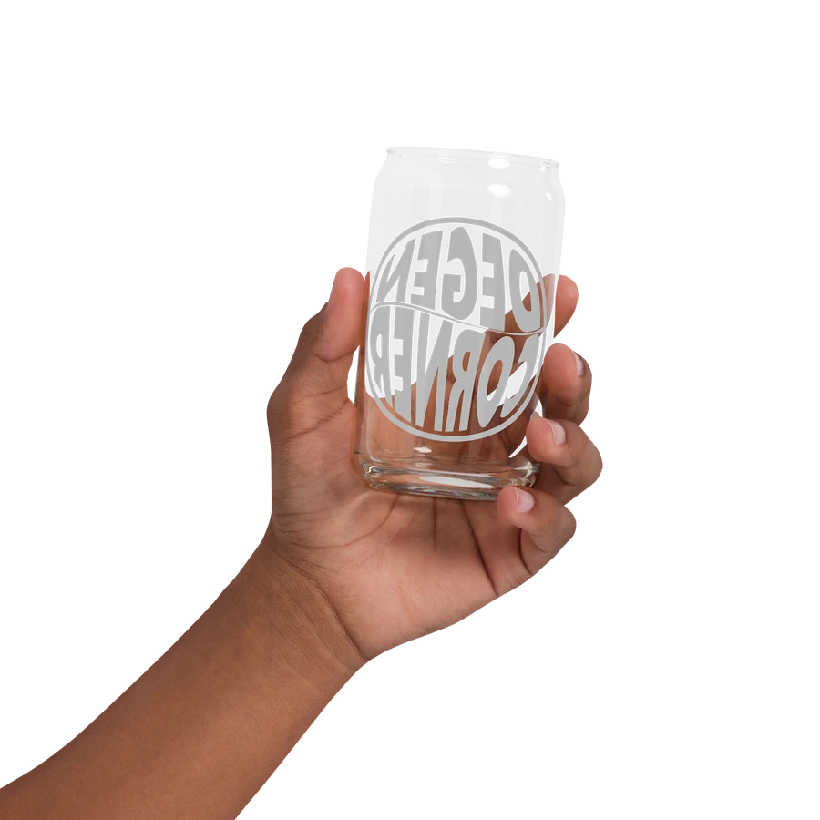 Degen Corner - Soda Glass (dark logo) product image (17)