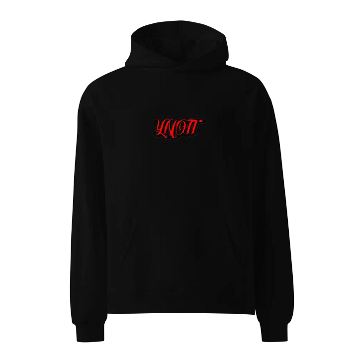 Gradient Typography Hoodie - Bloody Red product image (1)