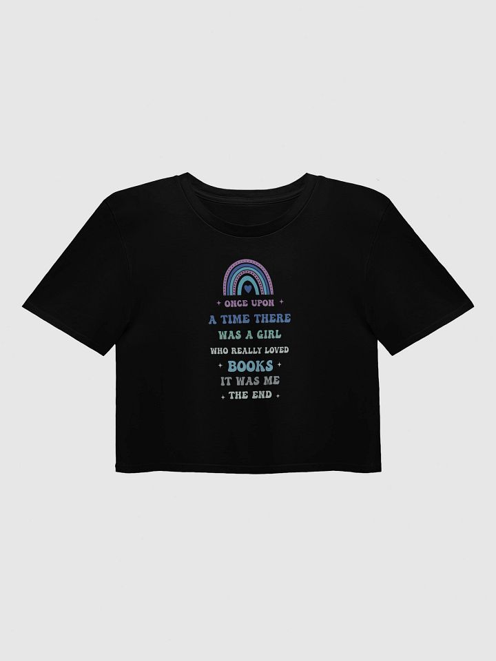 A Girl Who Really Loved Books Crop Top Women's T-Shirt product image (1)