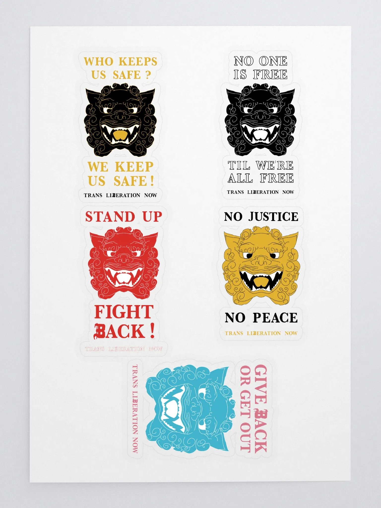 Mantra sticker sheet 2 product image (3)