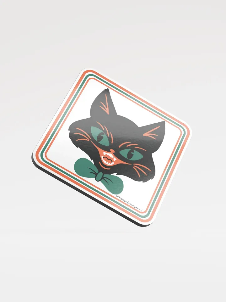 Sous-verre ''Chat d'Halloween'' product image (1)