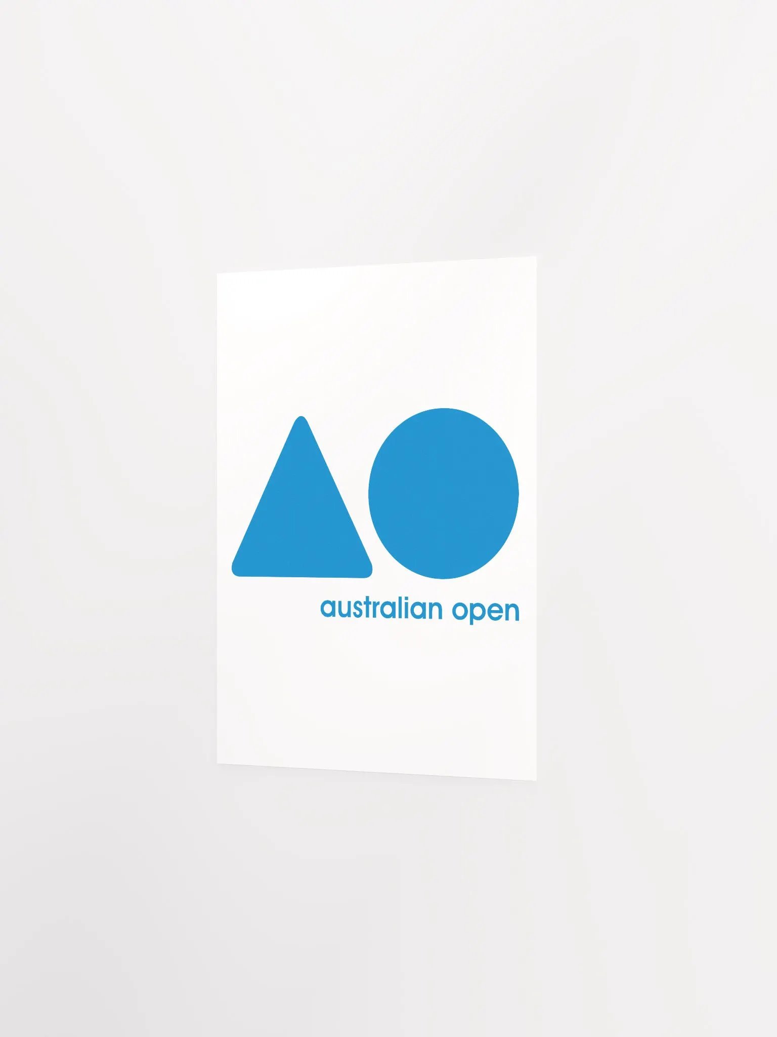 Australian Open Geometric Logo Poster product image (15)