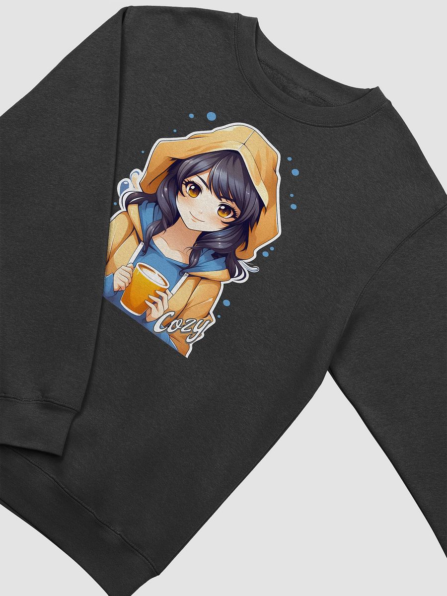 Cozy Kawaii Anime Girl v2- Lane Seven Premium Crewneck Sweatshirt product image (3)