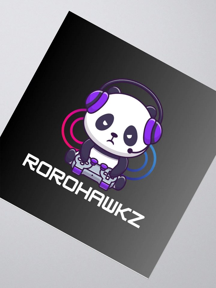 Roro Hawkz Logo Sticker product image (2)