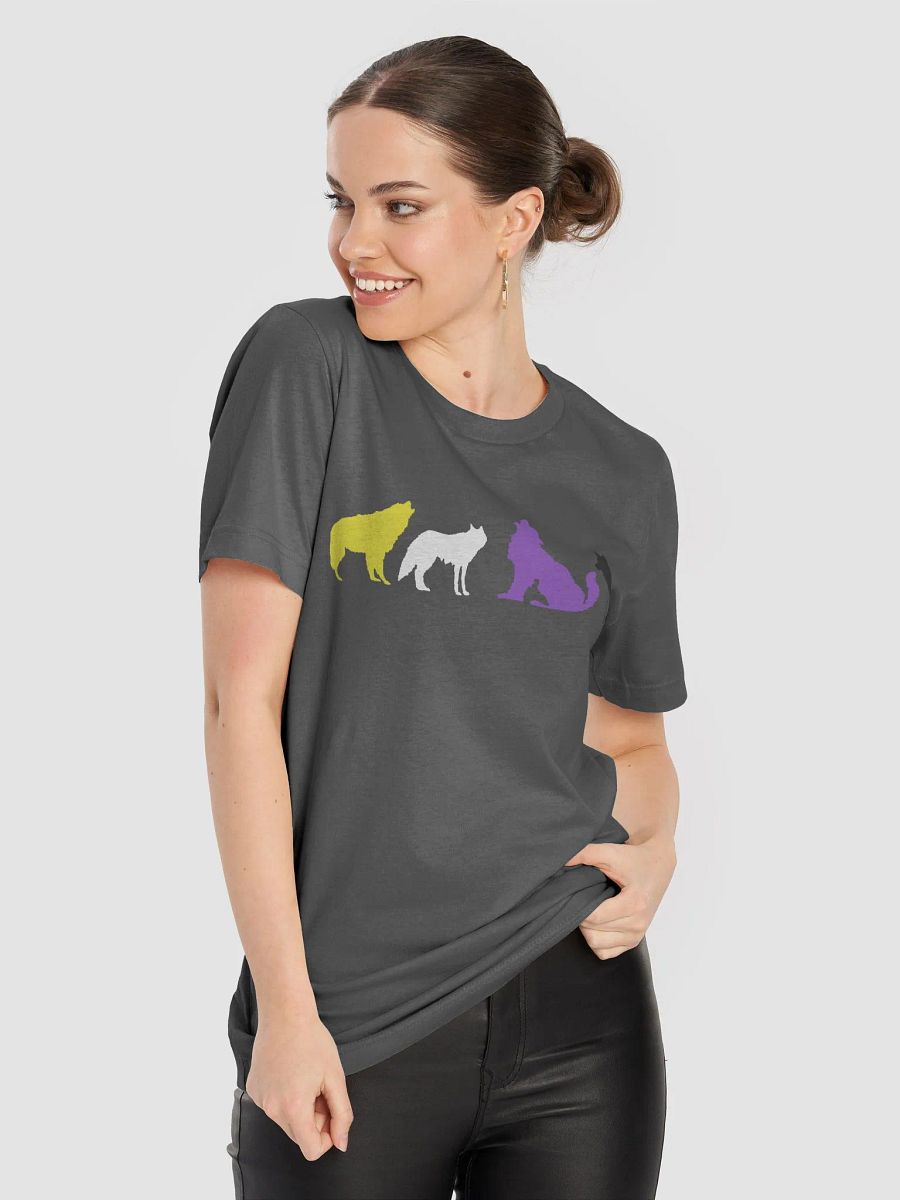 Nonbinary Pride Wolves Women's T-Shirt product image (80)