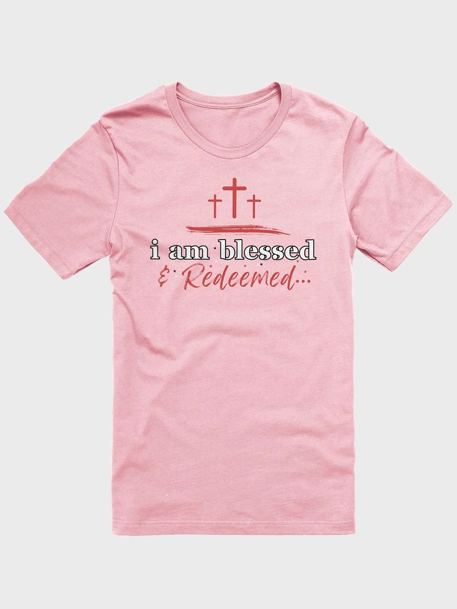 I am Blessed and Redeemed Christian Faith Bella Canvas T-shirt product image (3)