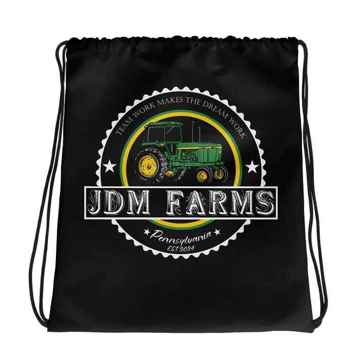 JDM Farms Teamwork Drawstring Bag product image (1)