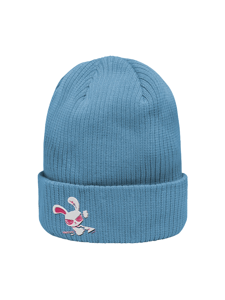 Rebel Bunny white pink snug beanie product image (20)