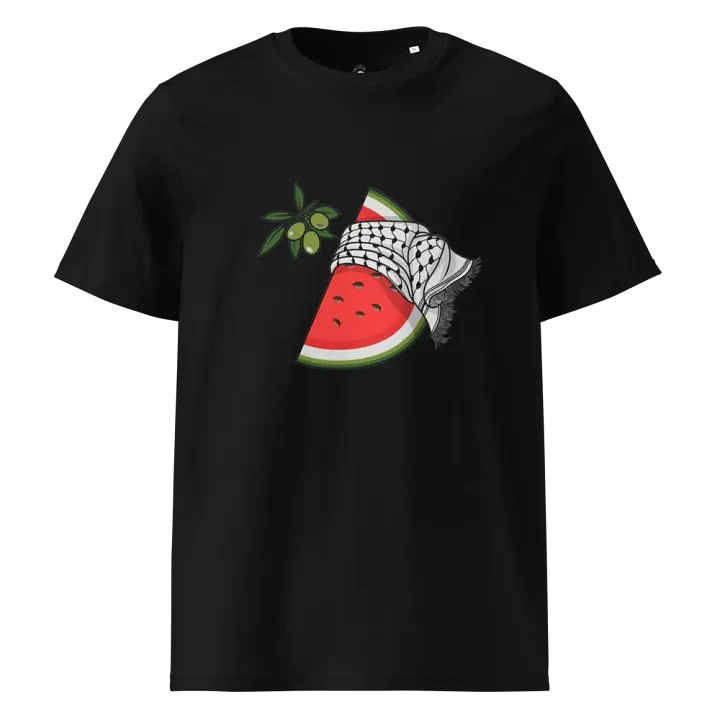 Keffiyeh Watermelon Organic Cotton T-Shirt product image (1)
