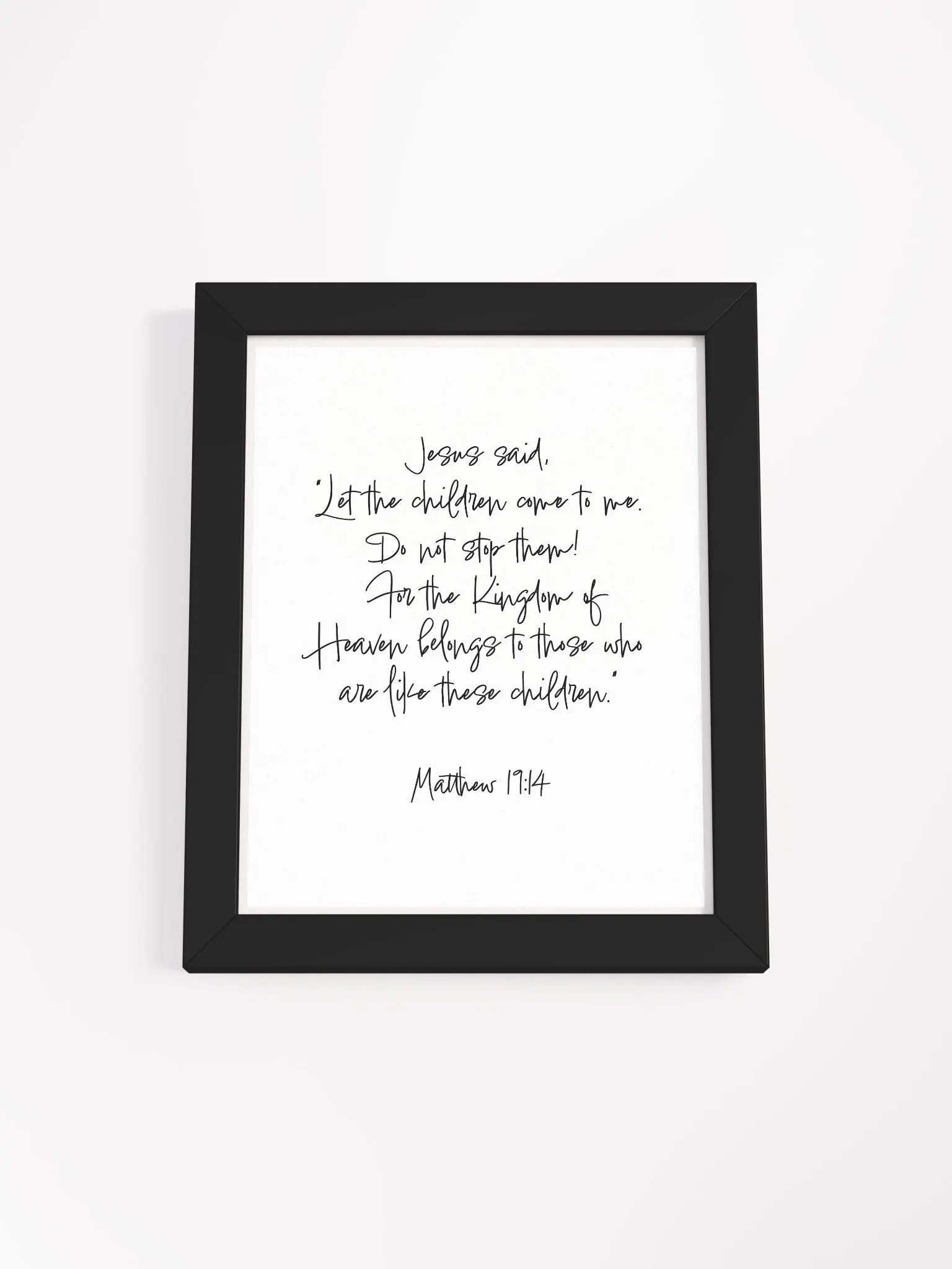 Let the Children Come to Me - Framed product image (3)