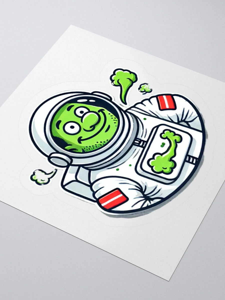 Patch-Style Sickly Astronaut sticker product image (6)