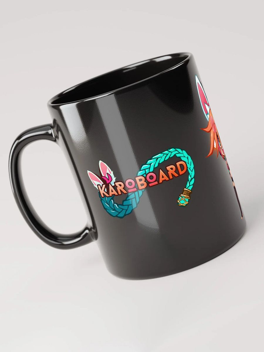 Karo Rave Black Glossy Mug product image (4)