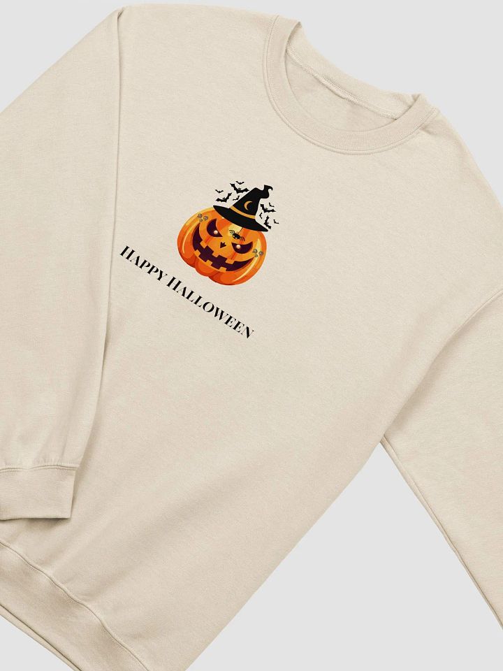 Happy Halloween Crewneck Sweatshirt – Cozy Unisex Fall Apparel product image (2)