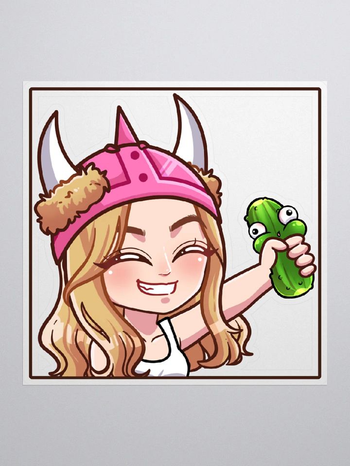 Room temperature Gherkin Punkin Sticker product image (2)