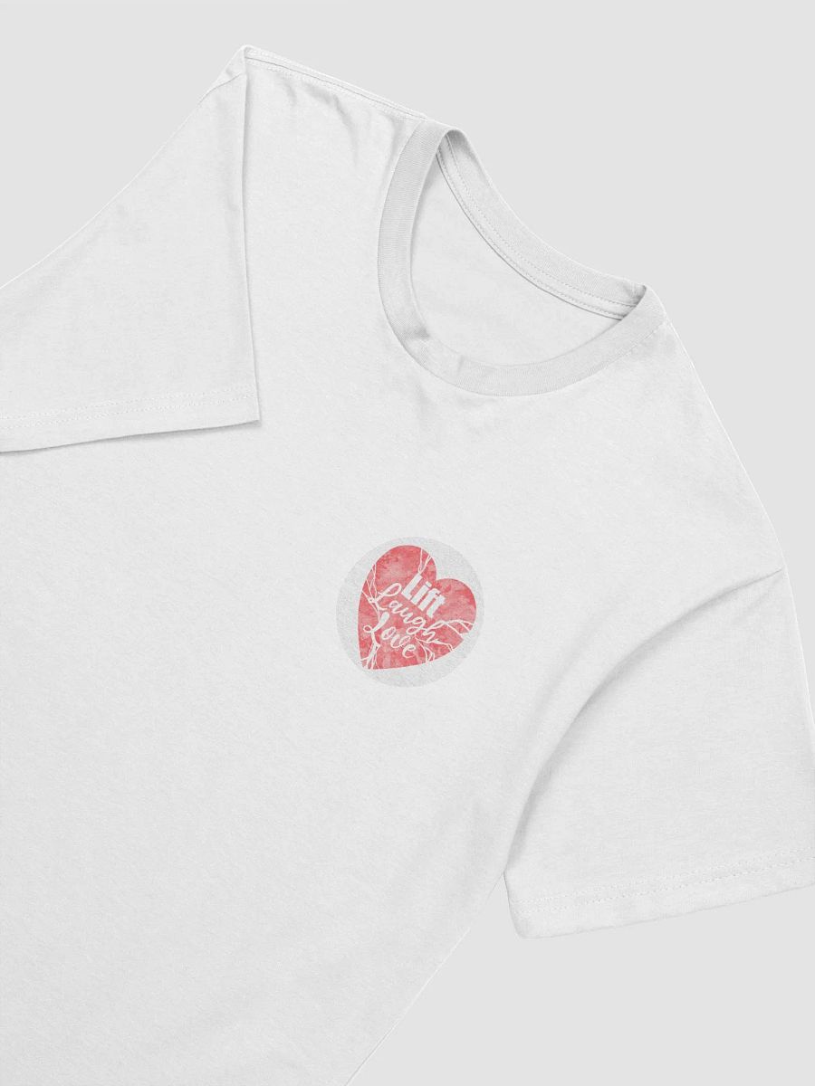 Lift Laugh Love Pink Heartbreak Gym Tee product image (45)