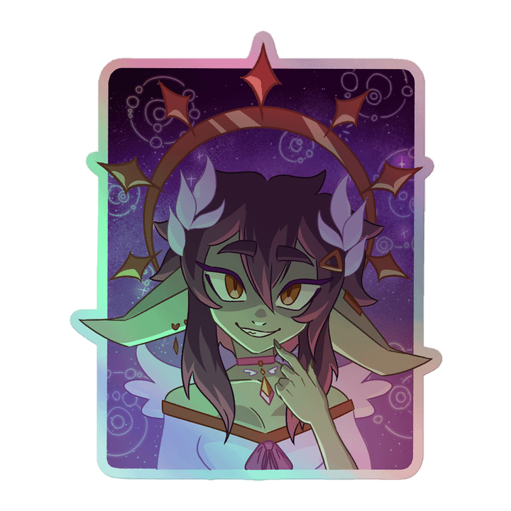 Holo Angel Sticker product image (1)