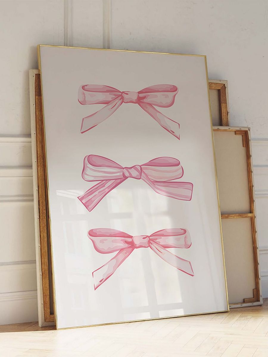 Pink Bows Coquette Print product image (2)