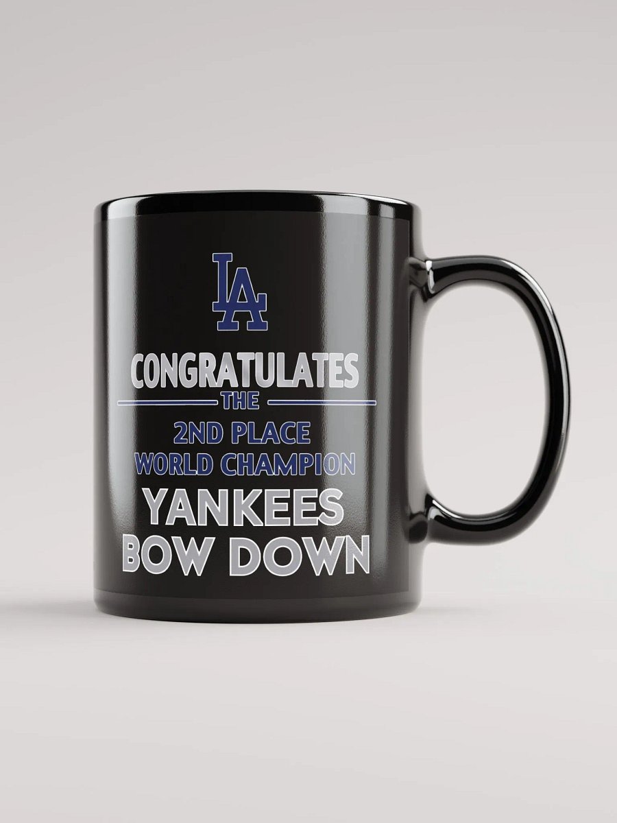 "Bow Down" Yankees 2nd Place World Champion Mug | MLB Rivals Locker product image (1)