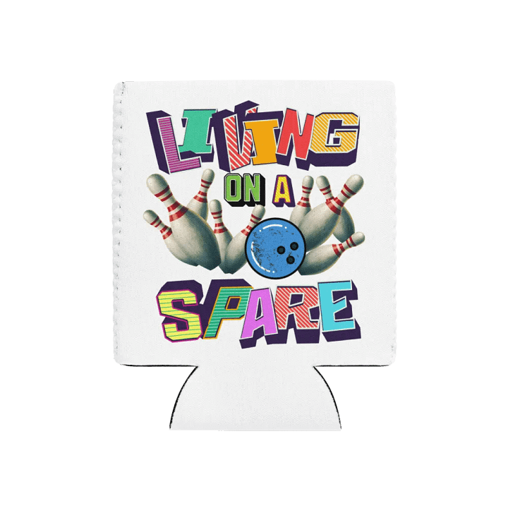 Living On A Strike Style Can Cooler product image (1)