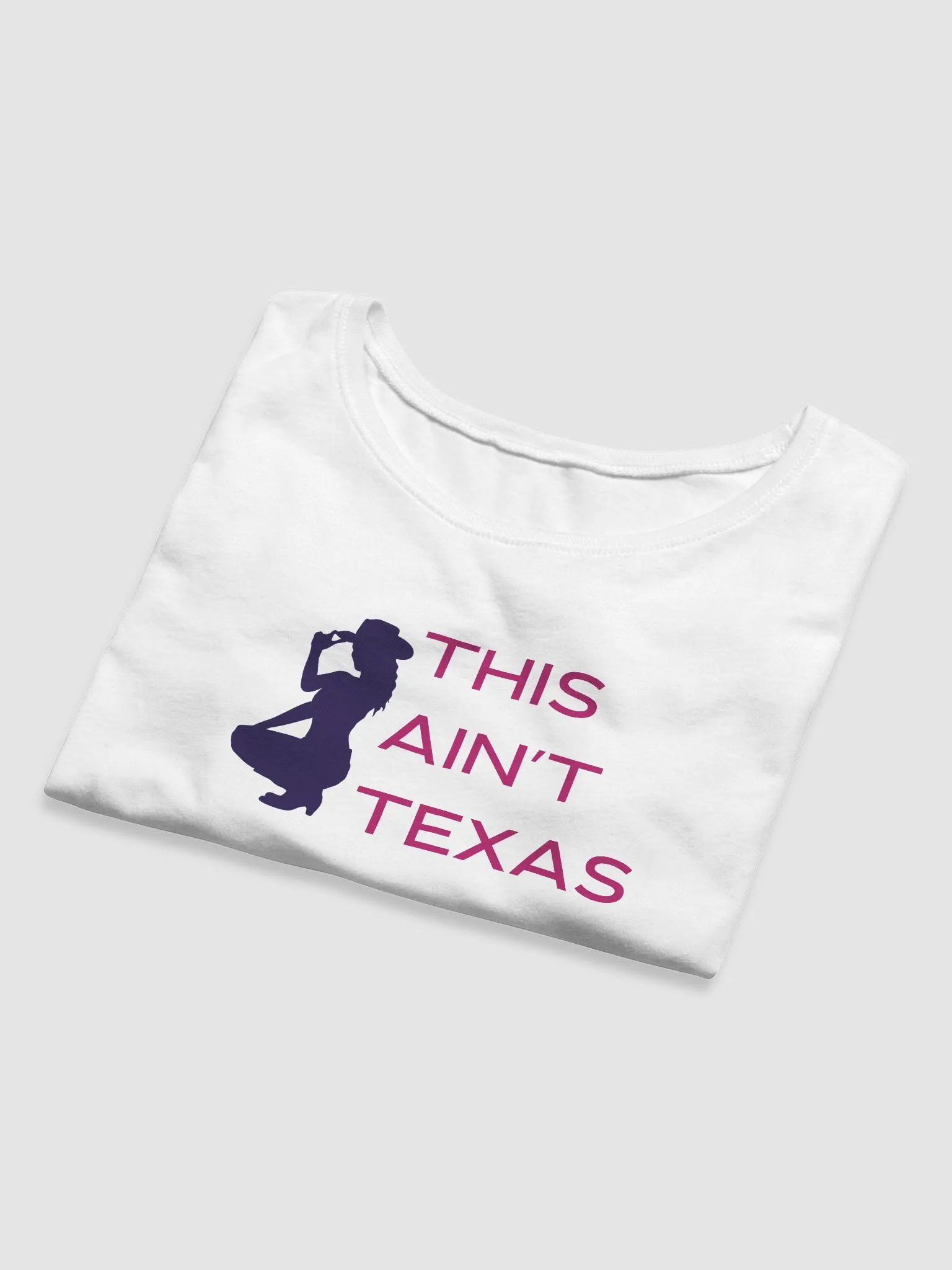 this ain't texas crop tee product image (3)