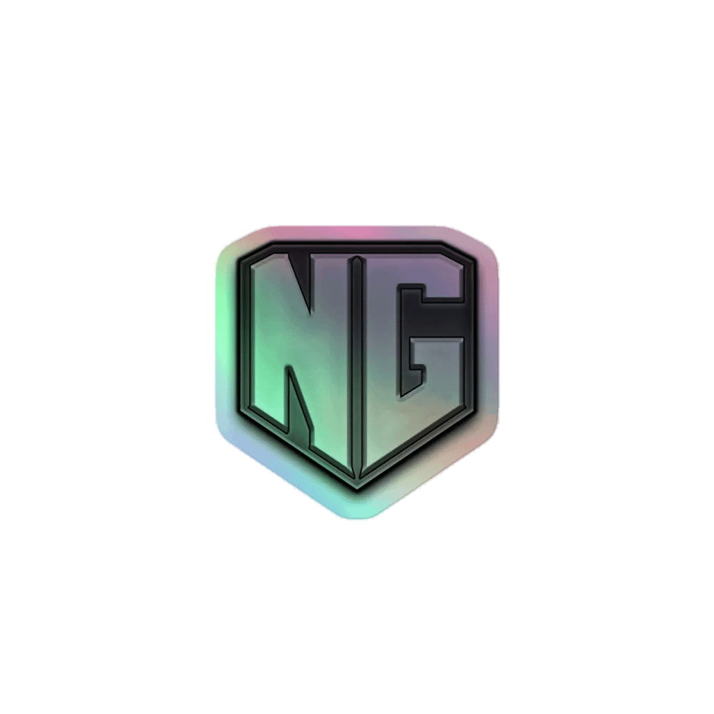 N.E.W. Gaming - Emblem Holographic Sticker product image (1)