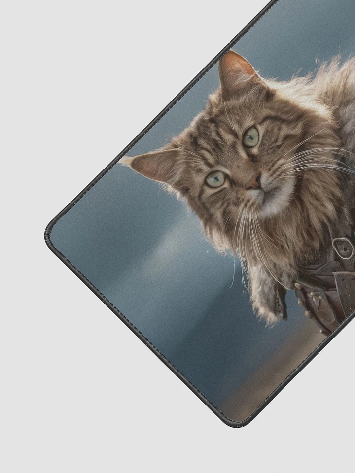 Badass Barbarian Cat Mouse Pad product image (2)