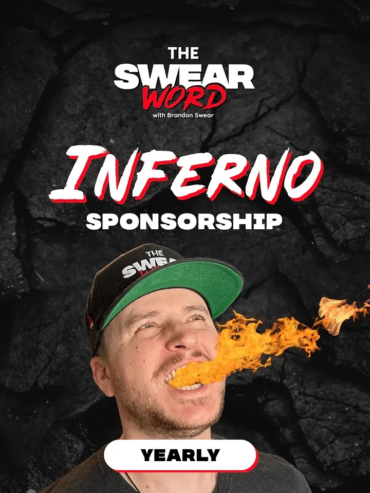The Swear Word Inferno Sponsorship product image (1)