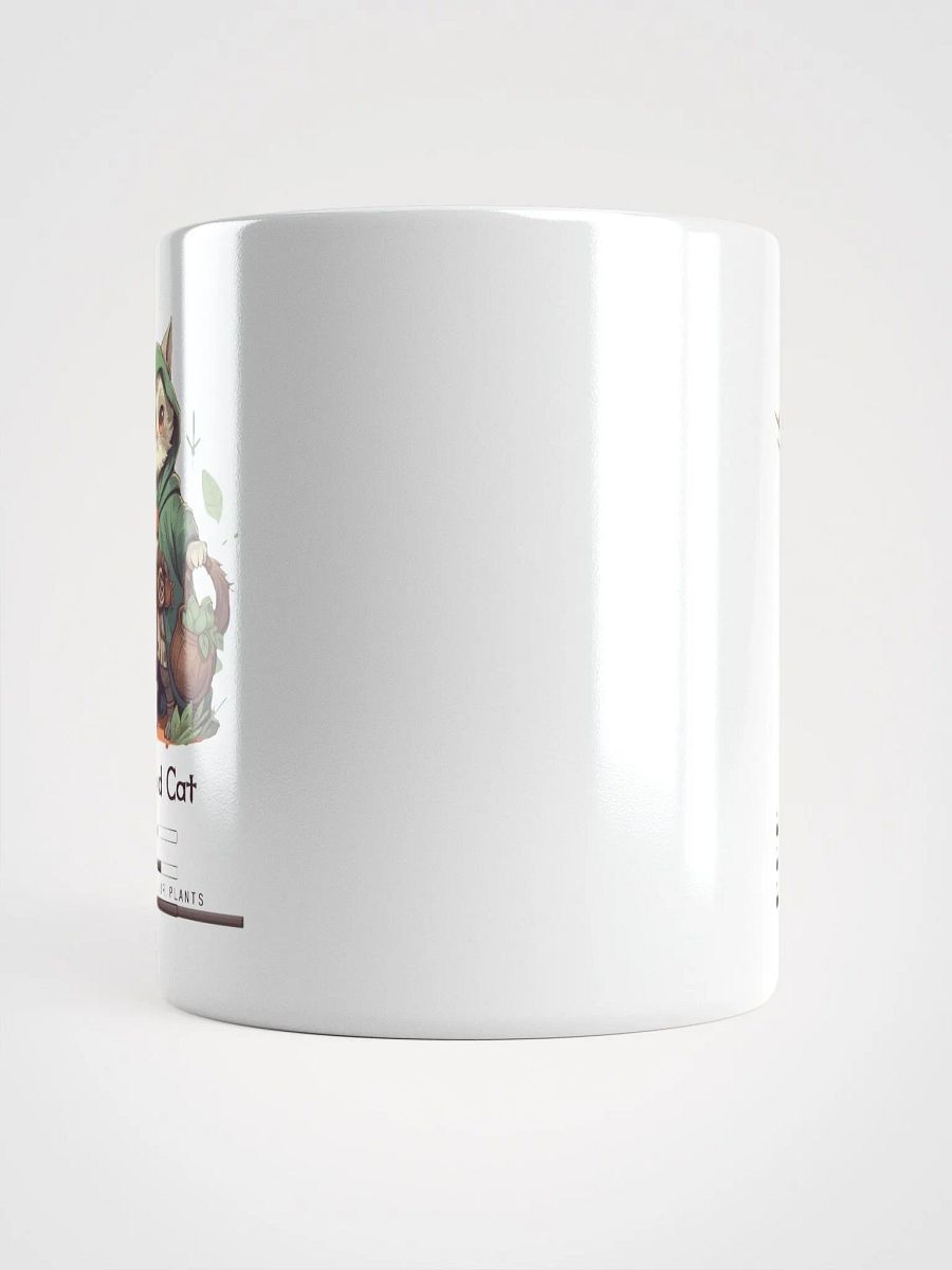 RPG Druid Cat white ceramic mug 11oz 15oz 20oz for gamers and cat lovers product image (14)