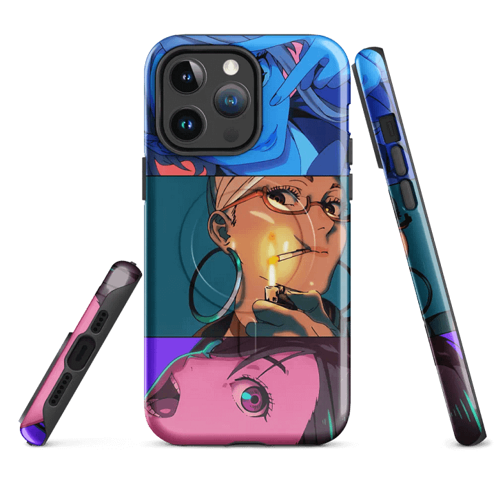 XBOYI x DanDaDan – “Neon Squad” MagSafe® iPhone Case product image (4)