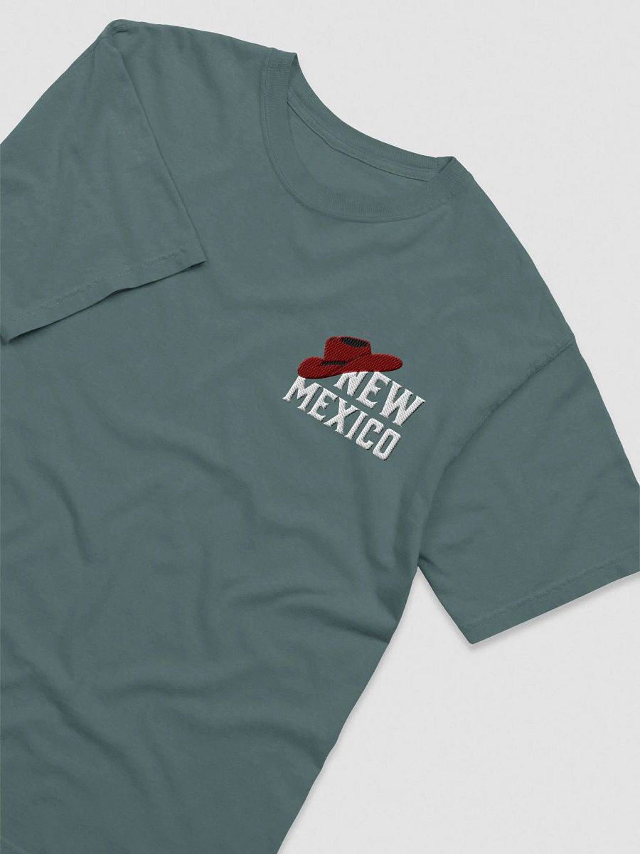New Mexico Cowboy Hat Left Side Embroidery Tee product image (1)