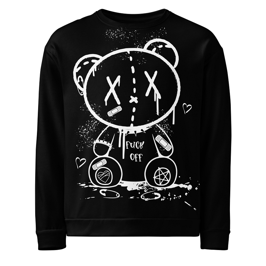 Fuck Off Teddy Unisex Sweatshirt product image (1)