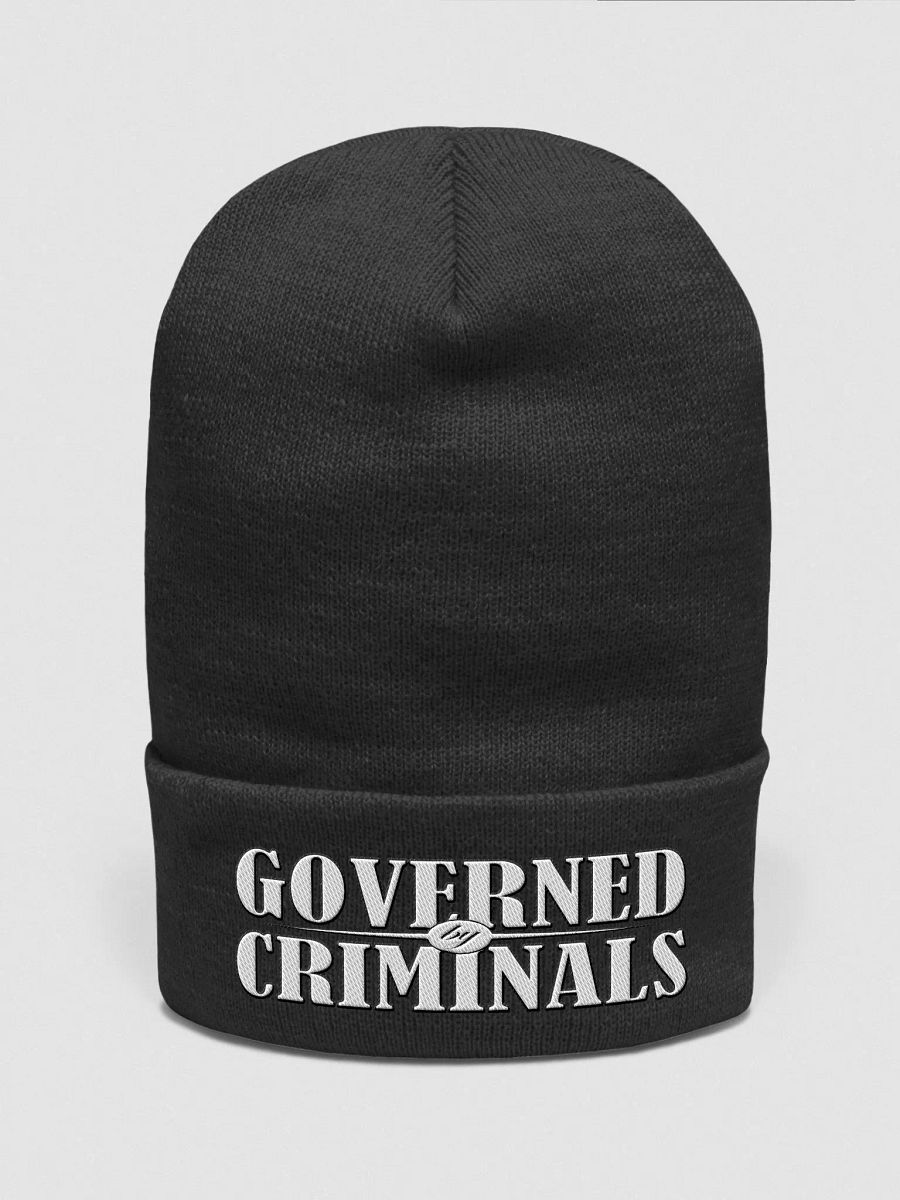 Governed By Criminals - Yupoong Cuffed Beanie product image (1)