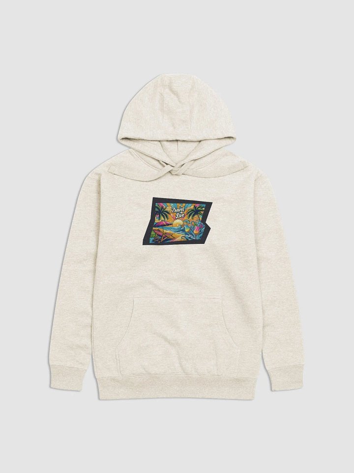 Cotton Heritage Unisex Premium Hoodie | AI Design Travel product image (2)