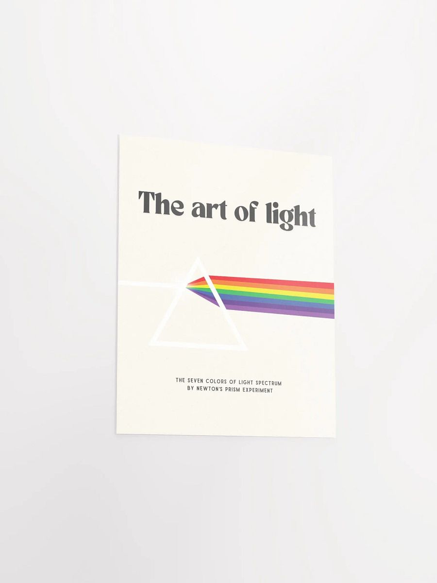 The Art of light - Enhanced Matte Paper Poster product image (3)