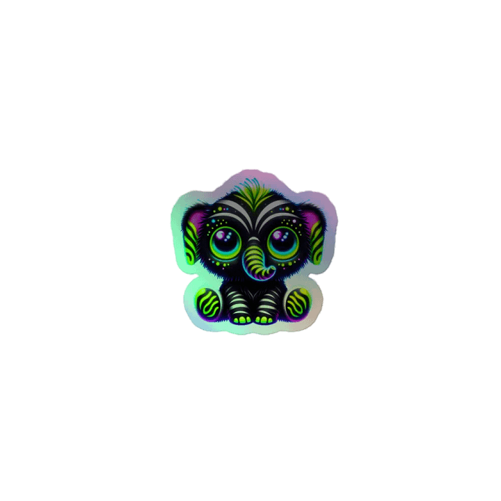 Cute Elephant Sticker product image (1)