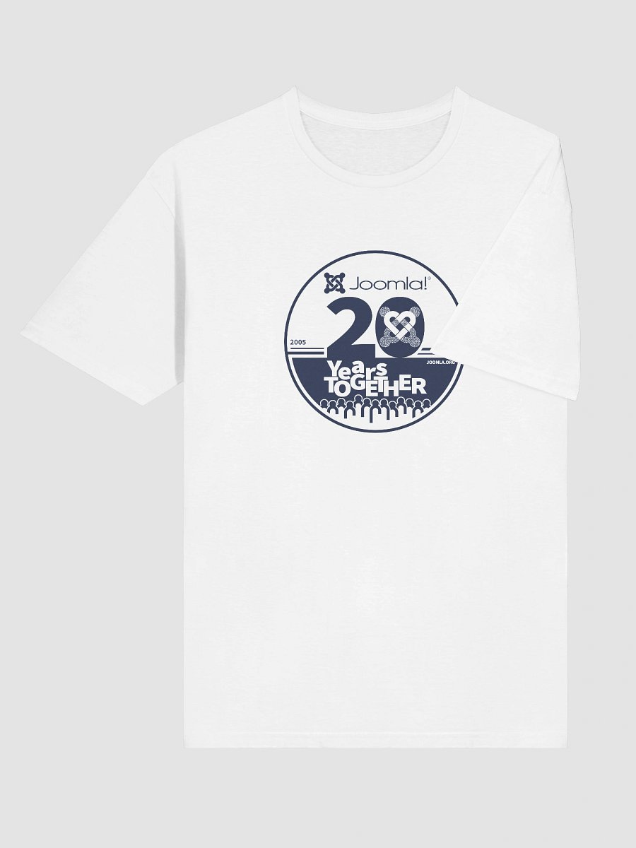 Joomla! 20th Anniversary Edition<br /> — Unisex Softstyle T-Shirt / Navy — product image (3)