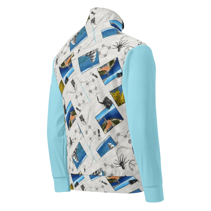 Sea design (photoshop by Dina R.) - Track Jacket product image (2)